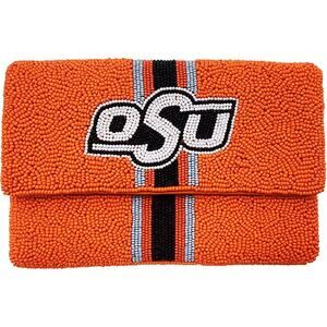 Oklahoma State Cowboys Beaded Mini Crossbody Bag